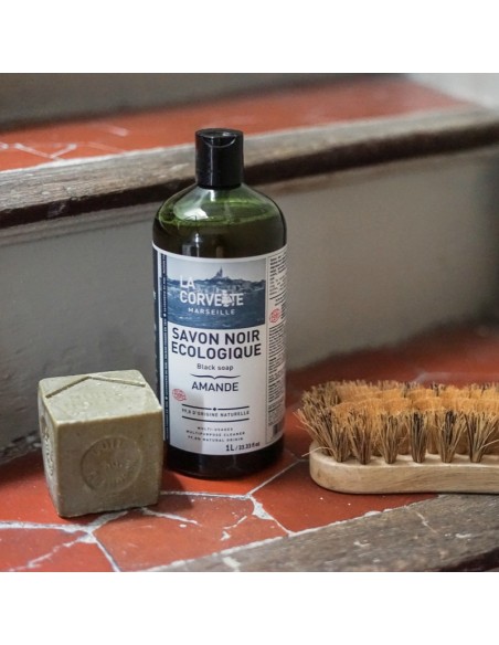 Jabón líquido negro Almendra La Corvette