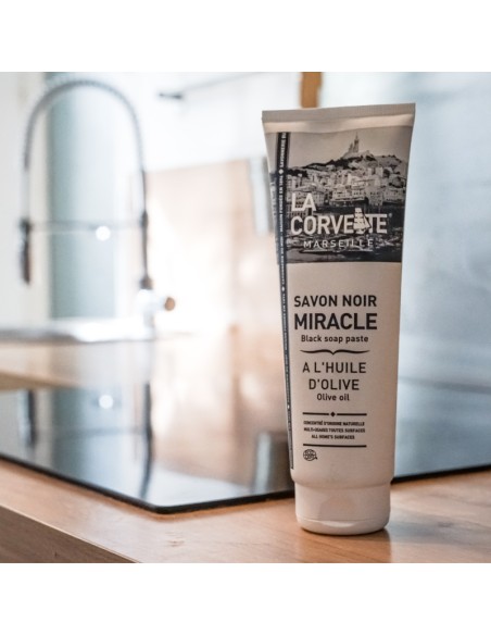 Jabón negro milagroso aceite de oliva La Corvette