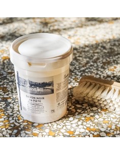 PASTA JABON NEGRO ACEITE DE LINO 2