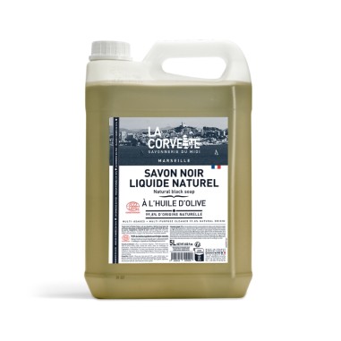 Sabó negre líquid garrafa oliva La...