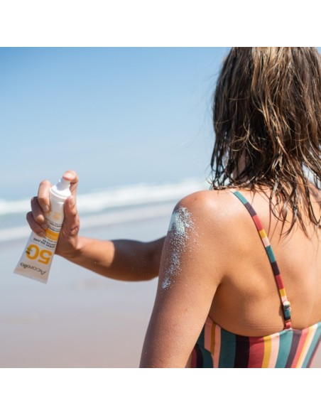 Protector solar facial en spray SPF50 100ml Acorelle