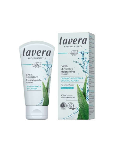 Crema de dia hidratant basis sensitiv lavera