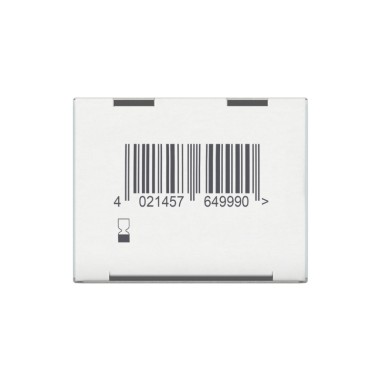 Crema día nutritiva Basis Sensitive lavera 50 ml caja lateral con código de barras