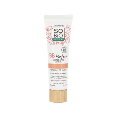BB cream perfeccionadora 5 en 1- SPF 10  20 light SO’BiO étic