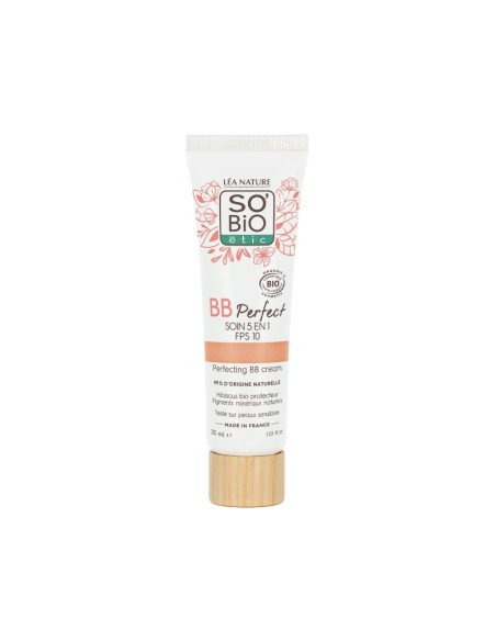 BB cream perfeccionadora 5 en 1- SPF 10  20 light SO’BiO étic