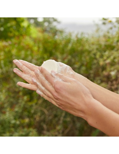 Xampú sòlid equilibra i refresca lavera