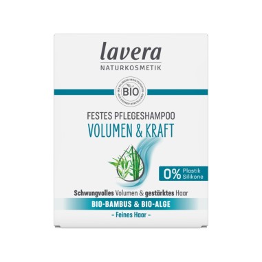 Xampú sòlid volum i força lavera