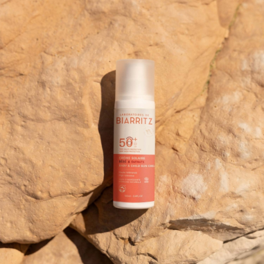 Crema Solar Niños Spf50+ , la mejor protección natural para niños mayores de 6 meses.