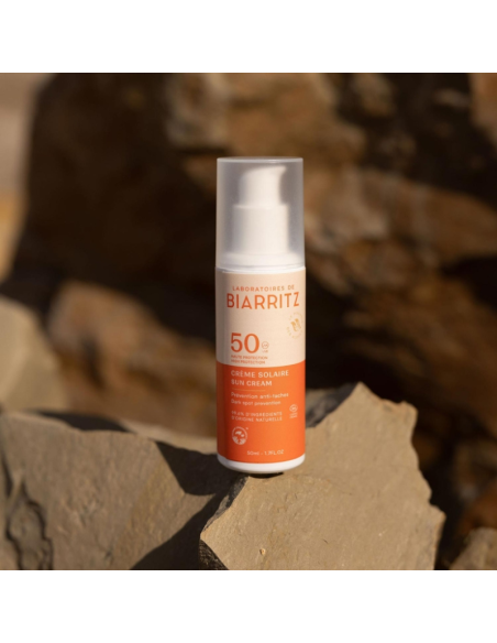 Crema solar facial SPF 50 Biarritz