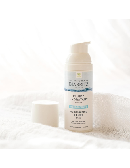 Fluido facial hidratante Hydra protect+ Laboratoires de Biarritz