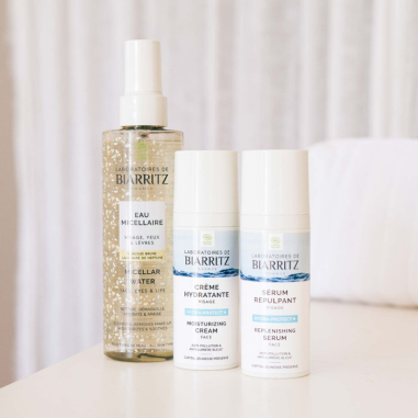 Bodegón Sérum facial rellenador  Hydra Protect+ Laboratoires de Biarritz