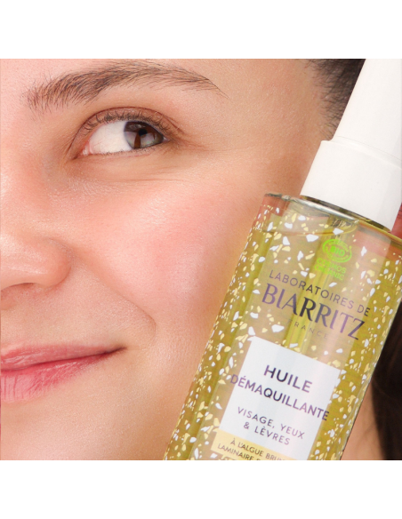 Aceite facial desmaquillante cara, ojos y labios Laboratoires de Biarritz