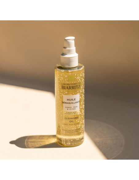 Aceite facial desmaquillante cara, ojos y labios Laboratoires de Biarritz