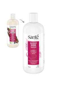 Champú natural brillo radiante Abedul 500ml Sante 2