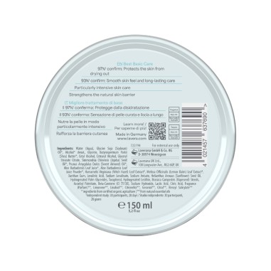 Parte posterior donde sale el Inci del producto.