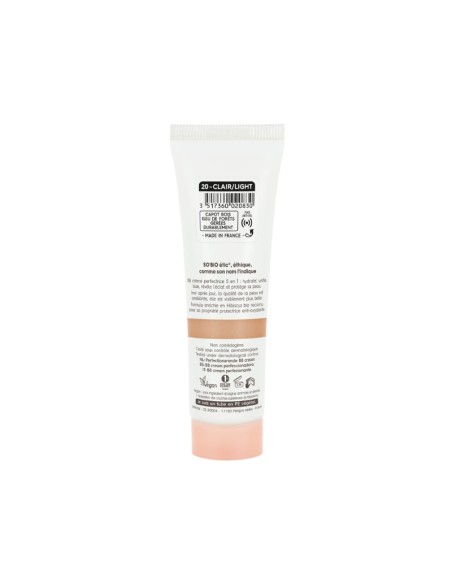 Respaldo del tubo BB cream perfeccionadora 5 en 1.
