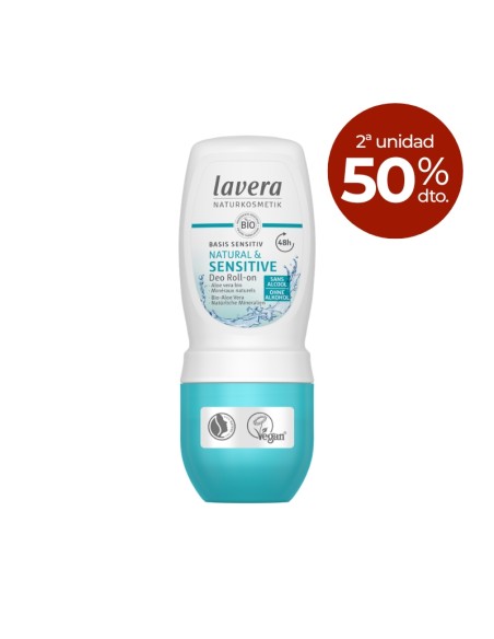 Desodorante Roll-On 48H Basis Sensitiv lavera