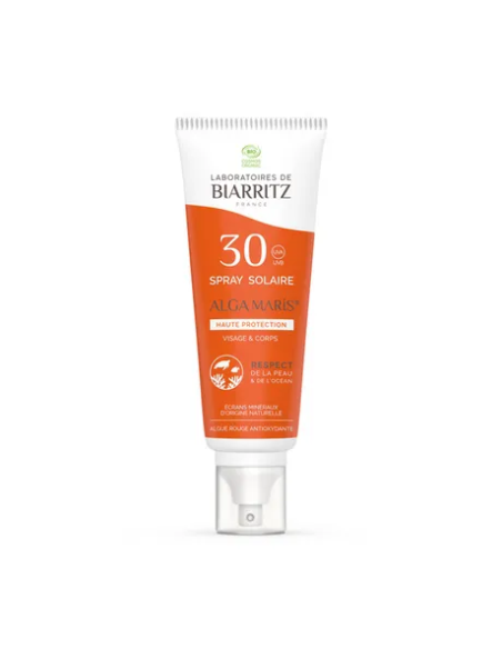 Protecció solar natural spray cara i cos SPF 30 Laboratoires de Biarritz