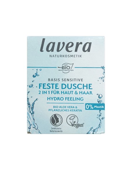 Gel dutxa & xampú sòlid 2 en 1 Hidratant Basis Sensitiv