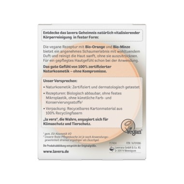 Gel ducha sólido Vitalidad Naranja &...