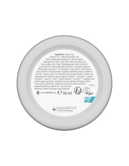 Desodorant natural en crema 48 h Basis Sensitiv lavera