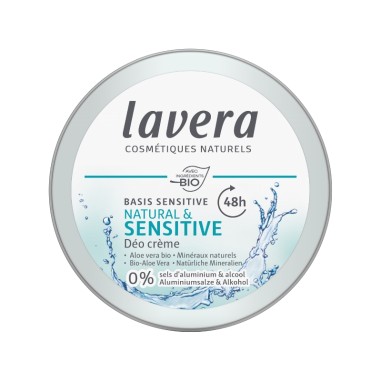Desodorante crema 48h Basis Sensitive lavera