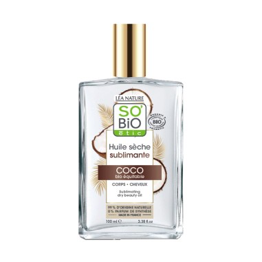 Aceite belleza sublimador coco BIO SO'BiO étic