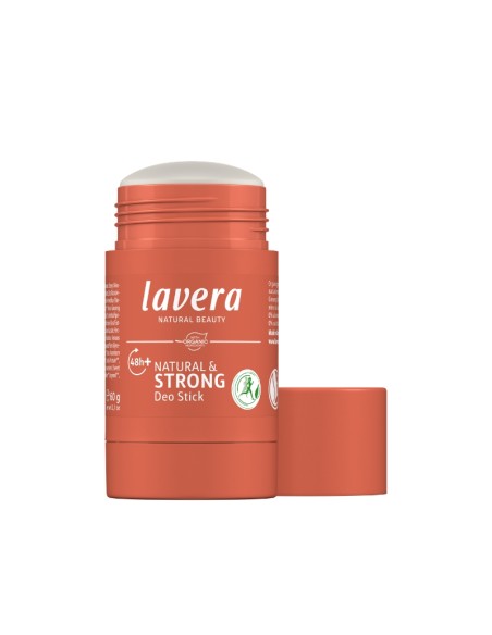 Desodorante stick 48h + Strong & natural lavera