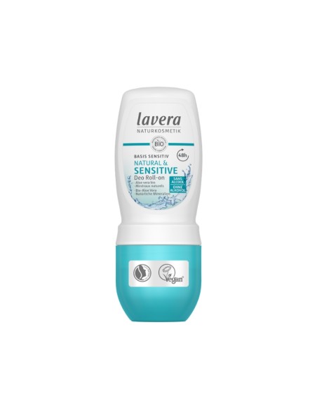 Desodorante Roll-On 48H Basis Sensitiv lavera