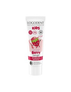 Pasta de dientes fresa Happy berry sin frúor Logona