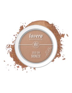 Maquillaje compacto bronceador 01 soleil kiss lavera