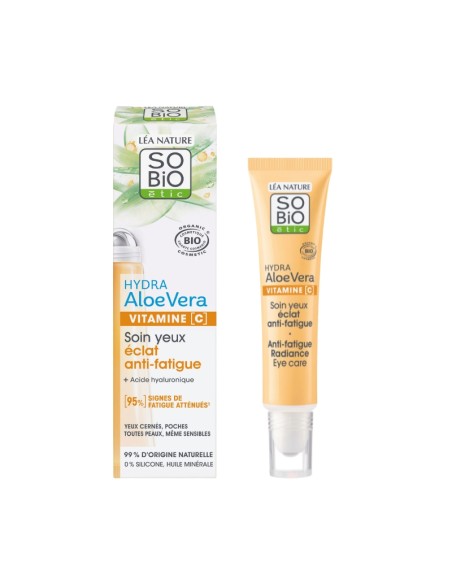 Contorno ojos roll-on radiante hidratante vit. C SO’BiO étic