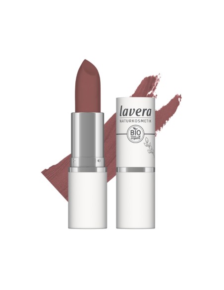 Pintalabios mate velvet 02 auburn brown lavera