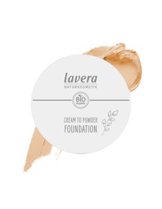 Maquillaje natural en crema polvo 01 Light lavera