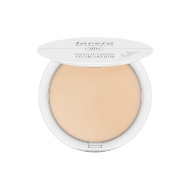 Maquillaje natural en crema polvo 01...