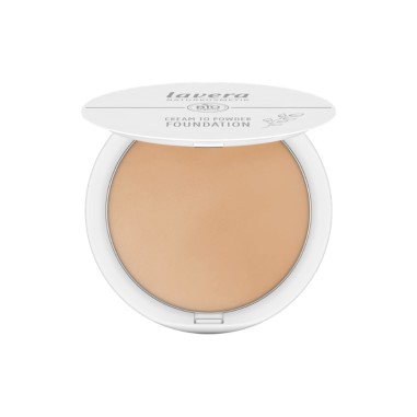 Maquillaje natural en crema polvo 02...