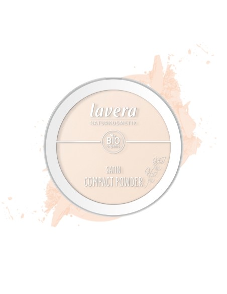 Maquillaje natural en polvo Satin 01 Light lavera