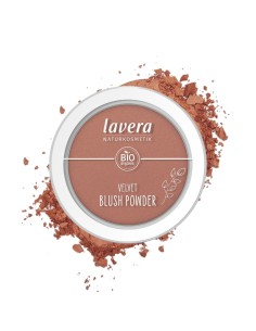 Colorete polvo Velvet 03 terracota nude lavera
