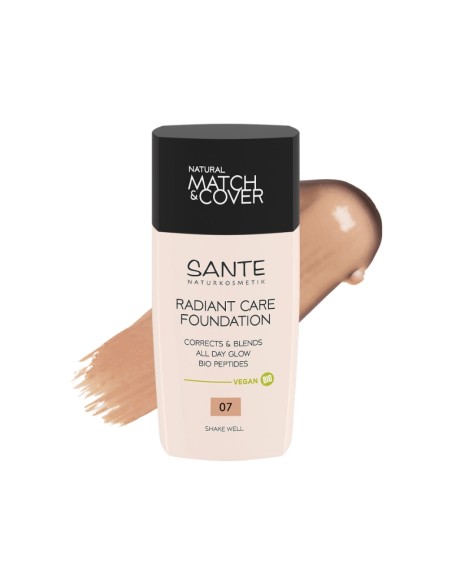 Maquillatge fluid Radiant Care 07 Rose Beige Sante