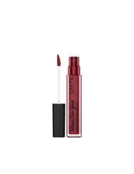 Brillo labios intenso 03 stubborn plum Sante