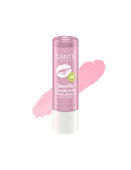 Bàlsam labial Color Kiss 04 soft rose Sante