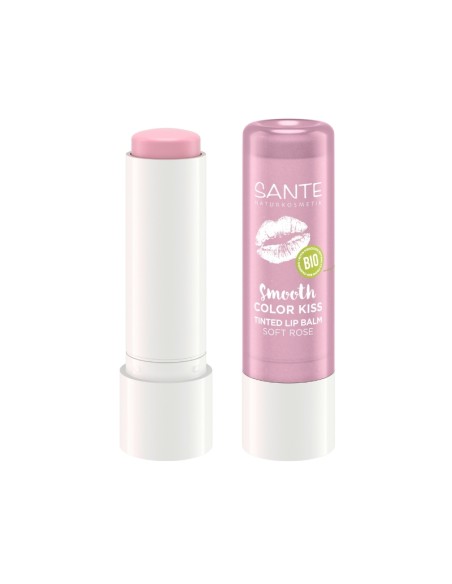 Bàlsam labial Color Kiss 04 soft rose Sante