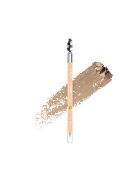 El Lápiz Perfilador Cejas 01 Blonde Santé aporta una textura suave y color duradero a tus cejas