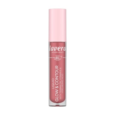 Colorete líquido Glow & Contour Edición limitada Summer of Glow de lavera