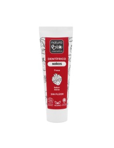 Pasta de dientes niños sin flúor Fresa NaturaBIO Cosmetics