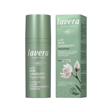 Crema dia SPF15 Skin Longevity lavera