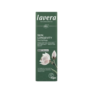 Crema noche Skin Longevity lavera