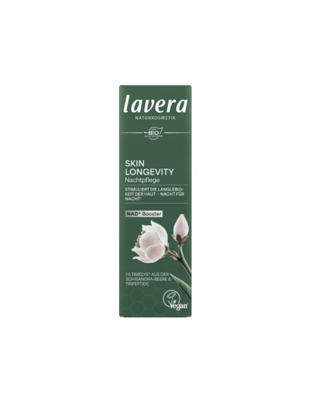 Crema noche Skin Longevity lavera