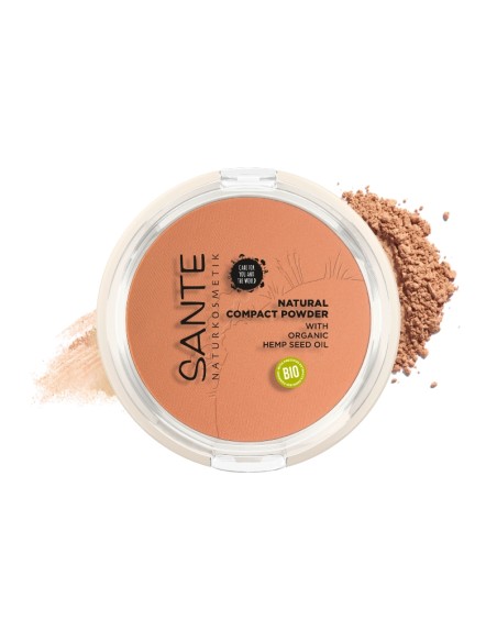Maquillaje compacto 03 warm honey Santé