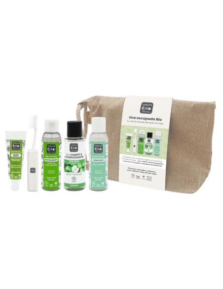 Necesser de viatge NaturaBIO Cosmetics Regal de raspall plegable i necesser